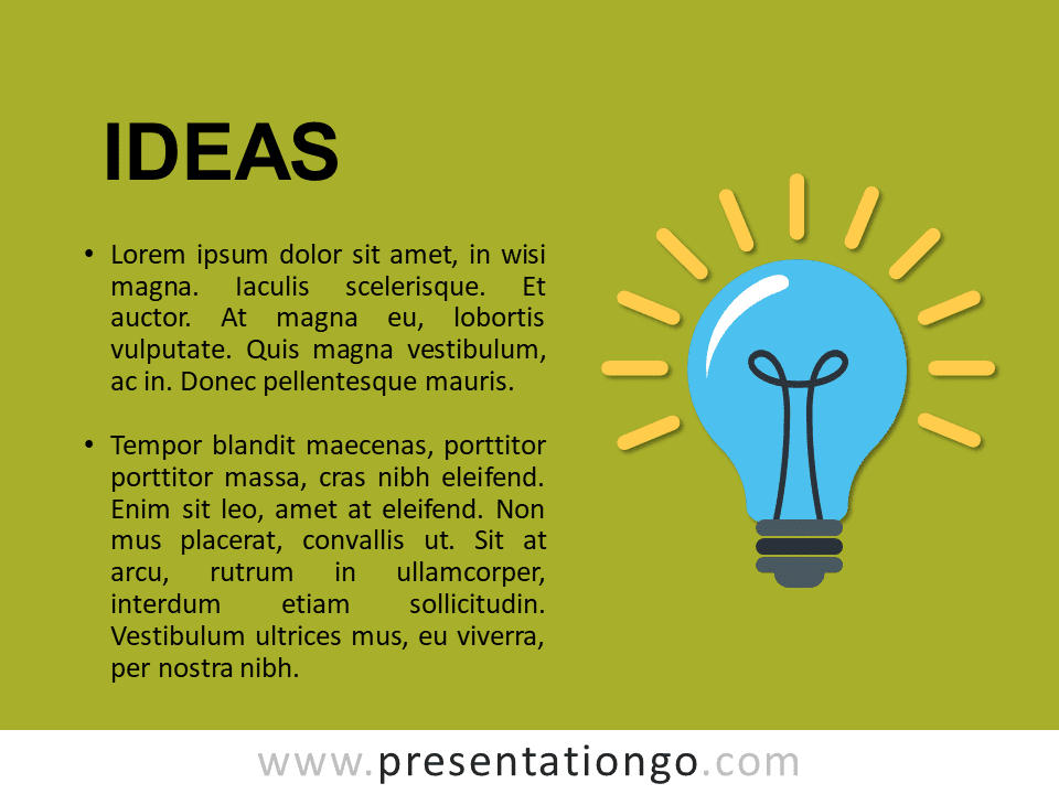 Ideas - Plantilla Gratis de Metáfora Para PowerPoint Y Google Slides