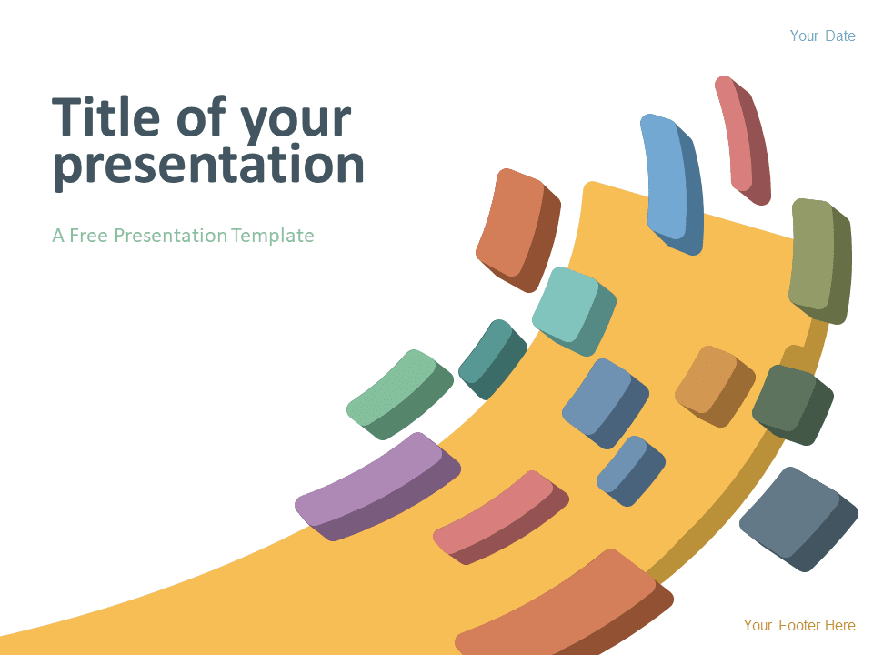 Plantilla Moderna Abstracta Gratis Para PowerPoint Y Google Slides