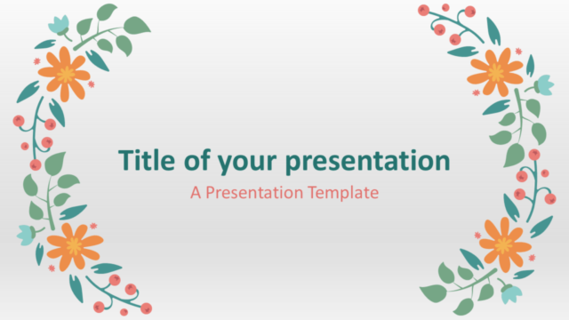 Plantilla Gratis de Primavera Para PowerPoint Y Google Slides
