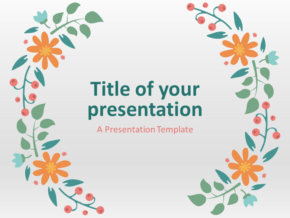Plantilla Gratis de Primavera Para PowerPoint Y Google Slides