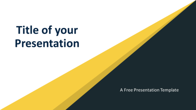 Plantilla Gratis de Diseño Moderno Abstracto Para PowerPoint Y Google Slides