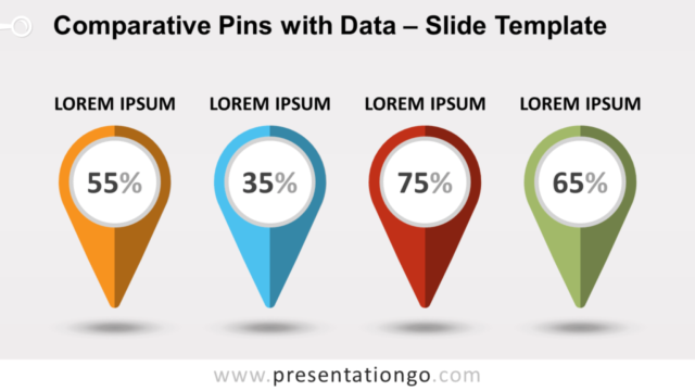 Pines Comparativos Con Datos Gratis Para PowerPoint Y Google Slides