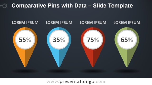 Pines Comparativos Con Datos Gratis Para PowerPoint Y Google Slides