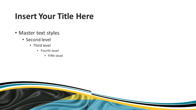 Bandera de Bahamas Gratis Para PowerPoint Y Google Slides - Diapositiva de Título Y Contenido