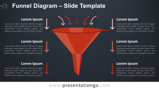 Diagrama de Embudo Gratis Para PowerPoint Y Google Slides