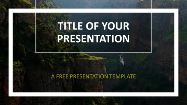 Plantilla Gratis de la Garganta Para PowerPoint Y Google Slides