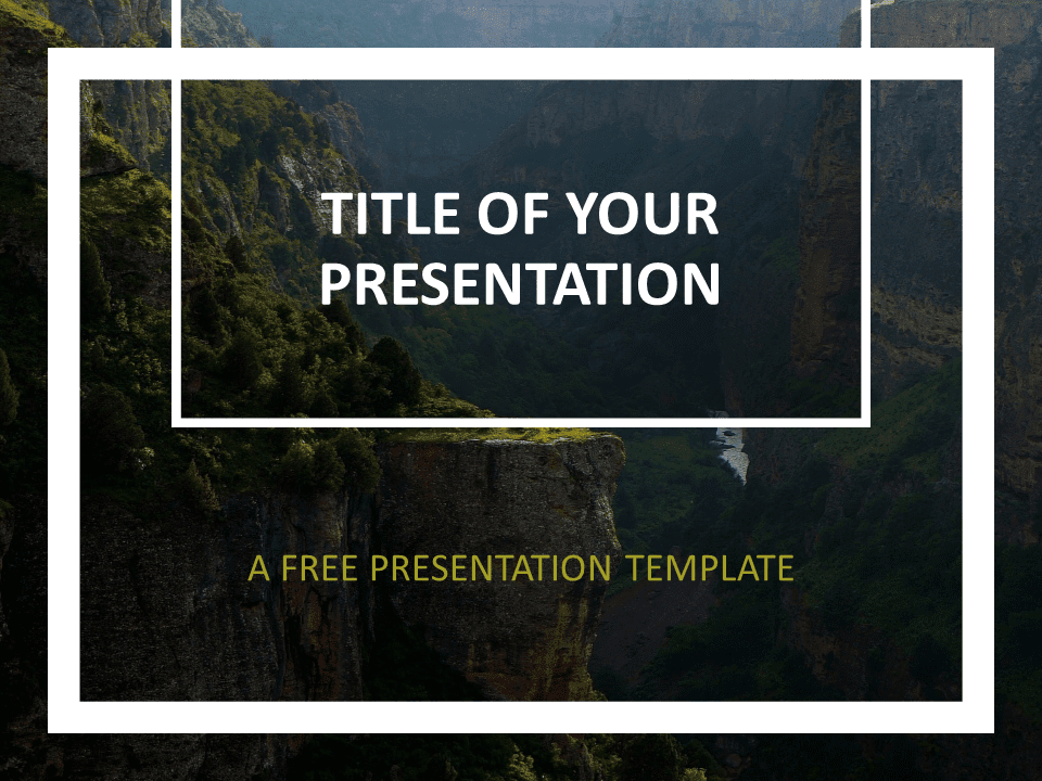 Plantilla Gratis de la Garganta Para PowerPoint Y Google Slides