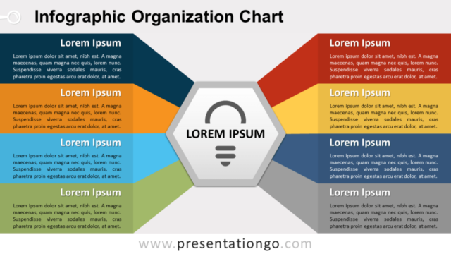 Organigrama Infográfico Gratis Para PowerPoint Y Google Slides