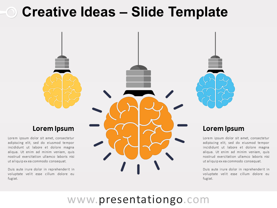 Ideas Creativas - Gráfico Gratis Para PowerPoint Y Google Slides