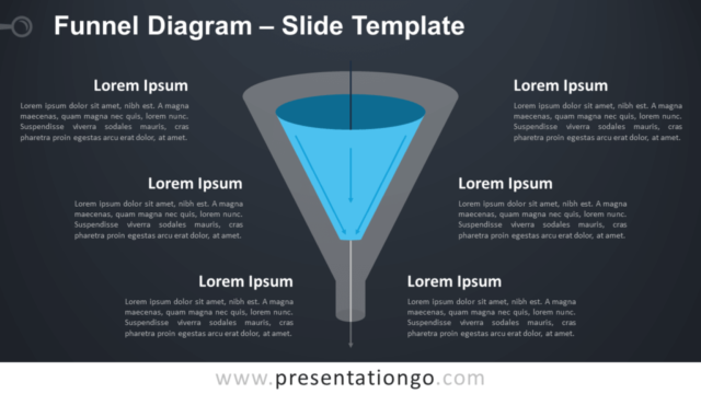 Diagrama Gratis de Embudo Para PowerPoint Y Google Slides