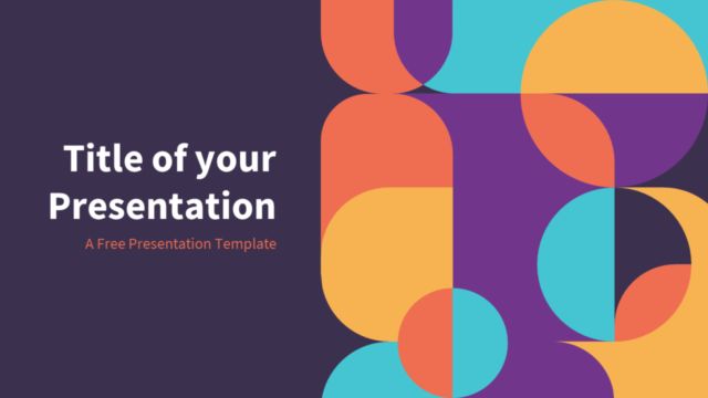 Future - Plantilla Gratis de Geometría Abstracta Para PowerPoint Y Google Slides