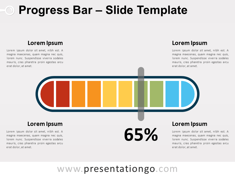 Barra de Progreso Gratis Para PowerPoint Y Google Slides