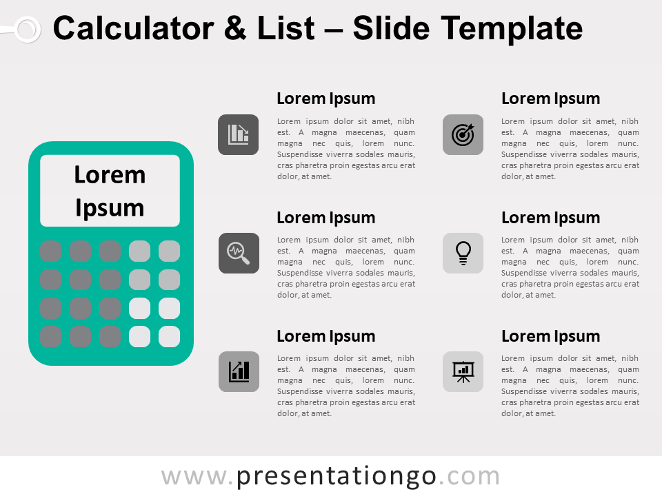 Lista de Calculadora Gratis Para PowerPoint Y Google Slides