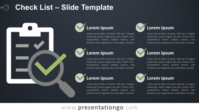 Plantilla de Lista de Verificación Gratis Para PowerPoint Y Google Slides