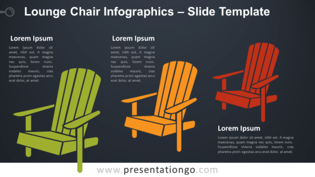 Infografía Gratis de Sillas Lounge Para PowerPoint Y Google Slides