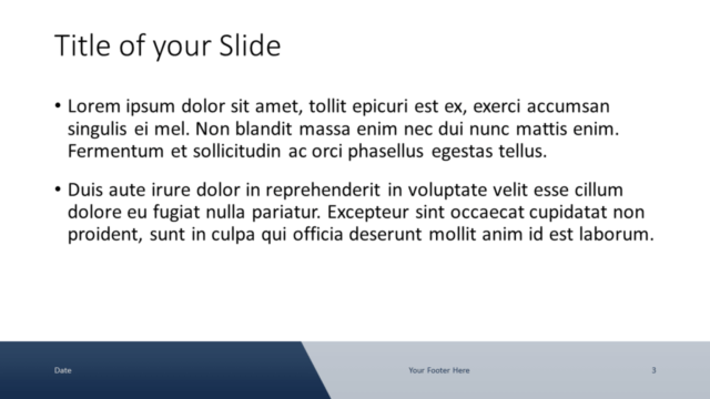 Voonex - Plantilla Gratis Empresarial Para PowerPoint Y Google Slides - Diapositiva de Título Y Contenido