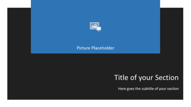 Marco Gris - Plantilla Gratis Para PowerPoint Y Google Slides - Diapositiva de Sección