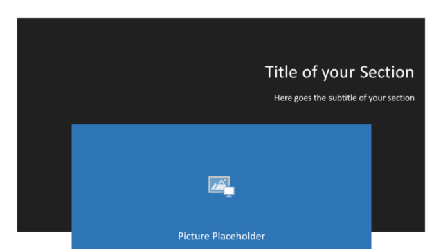 Marco Gris - Plantilla Gratis Para PowerPoint Y Google Slides - Diapositiva de Sección