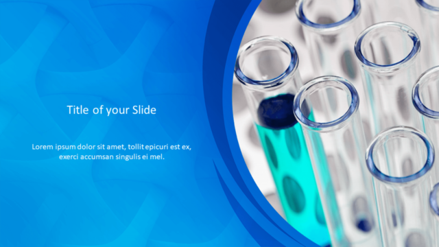 Plantilla Gratis de Investigación Médica Para PowerPoint Y Google Slides - Diapositiva de Sección