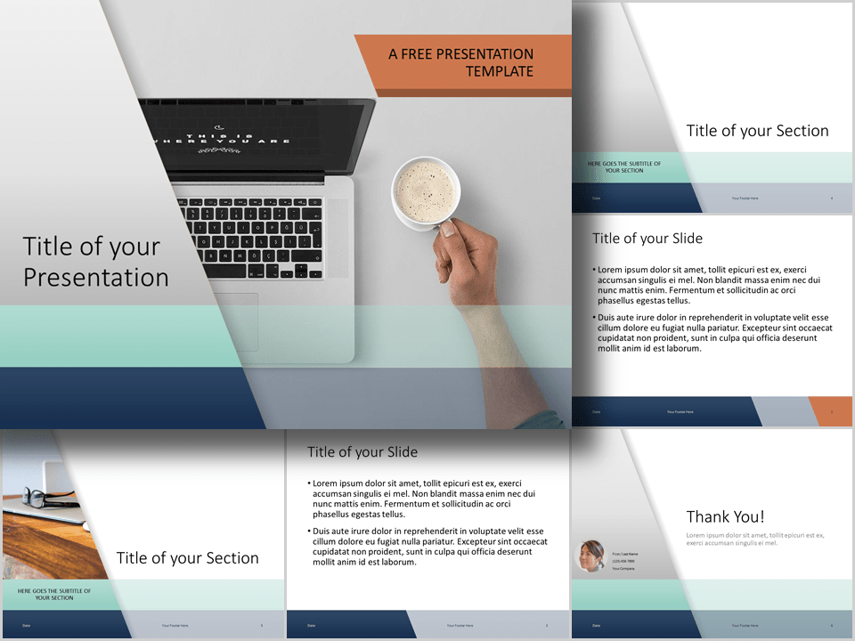 Voonex - Plantilla Gratis Empresarial Para PowerPoint Y Google Slides