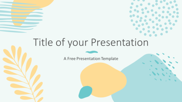 Plantilla Memphis Gratis Para PowerPoint Y Google Slides