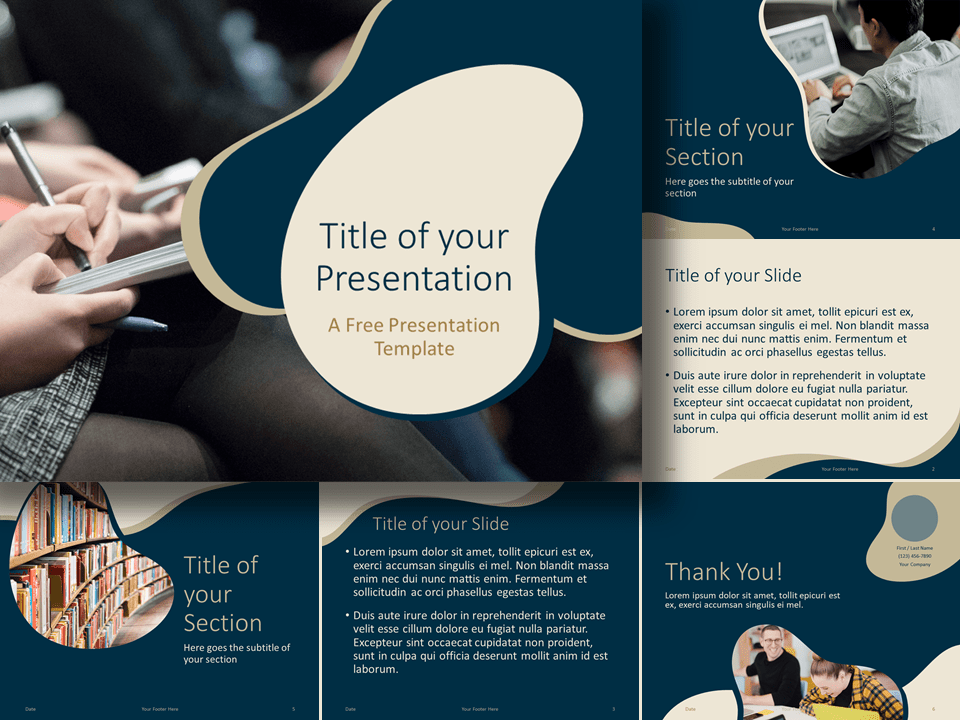 Plantilla Gratis University Para Powerpoint Y Google Slides