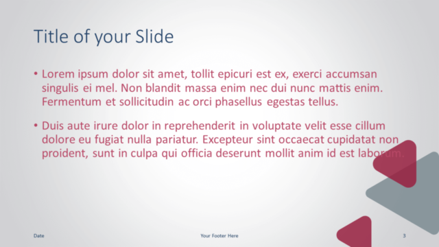 Plantilla Gratis de Finanzas Y Negocios Para PowerPoint Y Google Slides - Diapositiva de Título Y Contenido