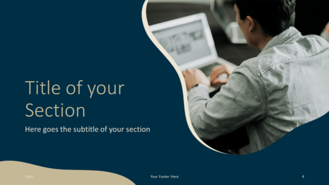 Plantilla Gratis University Para Powerpoint Y Google Slides - Diapositiva de Sección