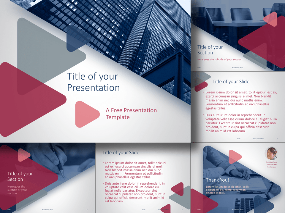 Plantilla Gratis de Finanzas Y Negocios Para PowerPoint Y Google Slides