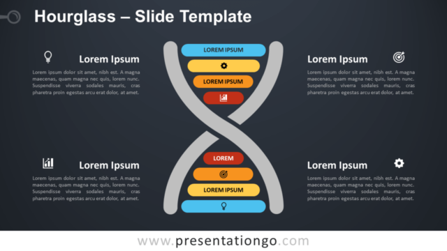 Reloj de Arena Gráfico Gratis Para PowerPoint Y Google Slides