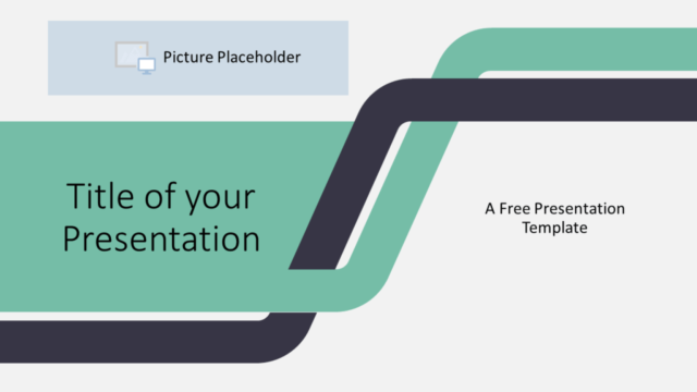 Tema Abstracto Sigmoide Gratis Para PowerPoint Y Google Slides