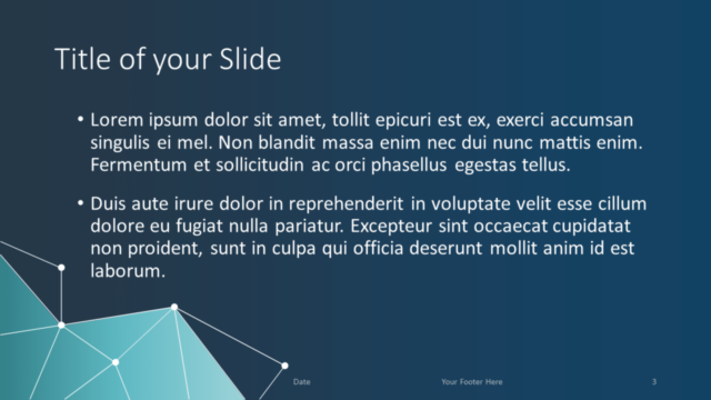 Plantilla Ciencia Y Tecnología Gratis Para PowerPoint Y Google Slides - Diapositiva de Título Y Contenido