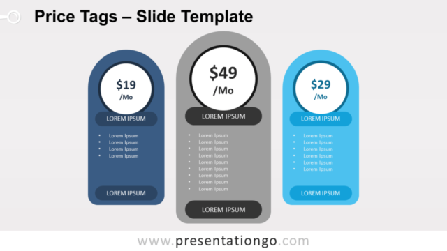 Etiquetas de Precio Gráfico Gratis Para PowerPoint Y Google Slides