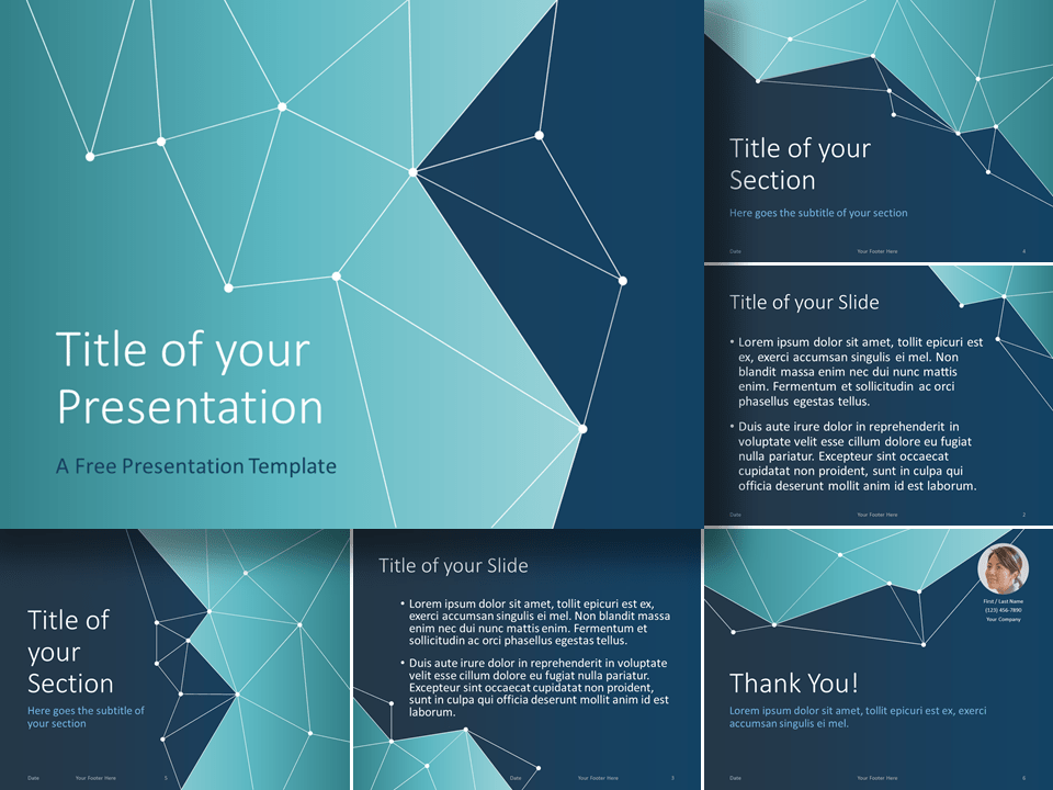 Plantilla Ciencia Y Tecnología Gratis Para PowerPoint Y Google Slides