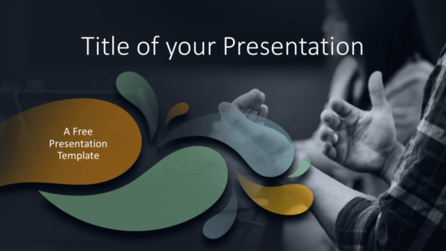 Plantilla Office Drops Gratis Para PowerPoint Y Google Slides
