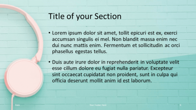 Plantilla Pop Brick Gratis Para PowerPoint Y Google Slides - Diapositiva de Sección