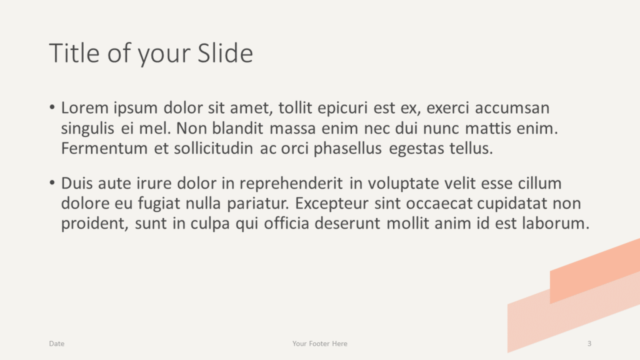 Verano Romántico Plantilla Gratis Para PowerPoint Y Google Slides - Diapositiva de Título Y Contenido