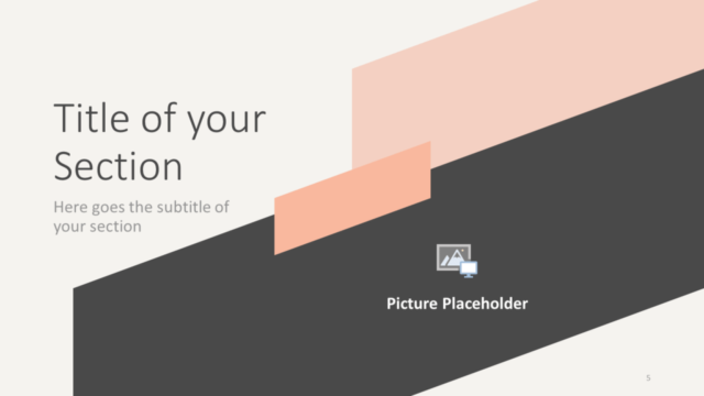Verano Romántico Plantilla Gratis Para PowerPoint Y Google Slides - Diapositiva de Sección