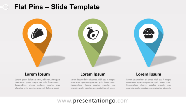 Pines Planos Gráfico Gratis Para PowerPoint Y Google Slides