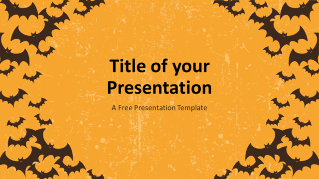 ESPELUZNANTE Plantilla Gratis Para PowerPoint Y Google Slides