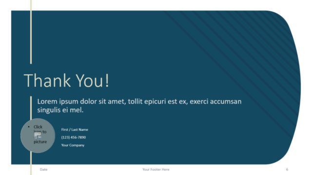 Tema Imperial Gratis Para PowerPoint Y Google Slides - Diapositiva de ¡Gracias!