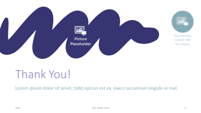Trayectorias Plantilla Gratis Para PowerPoint Y Google Slides - Diapositiva de ¡Gracias!