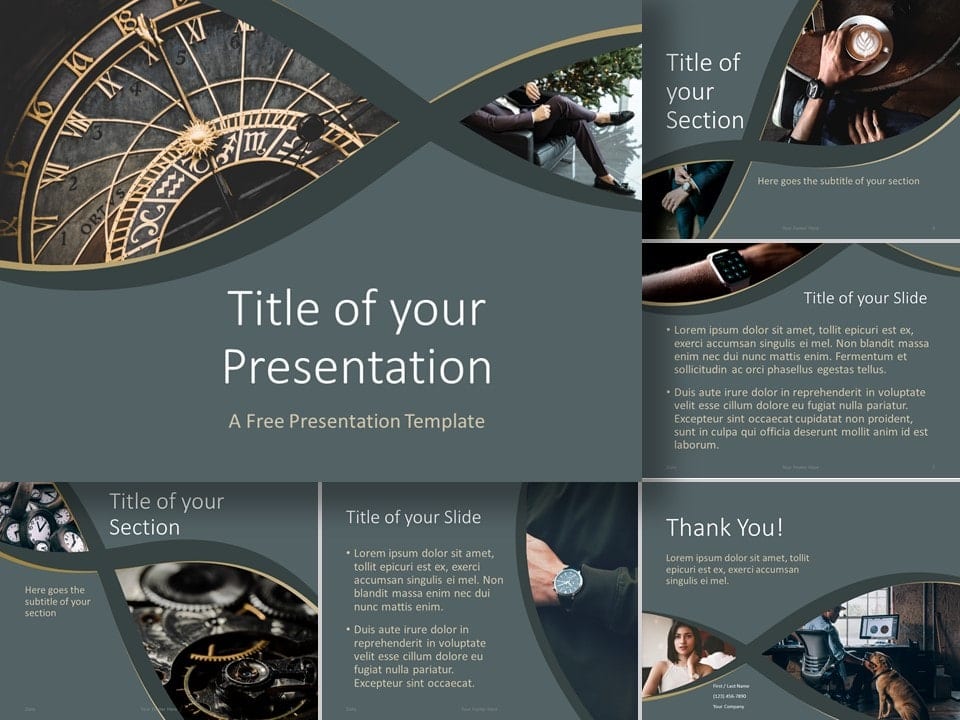 Plantilla Eleganza Gratis Para PowerPoint Y Google Slides