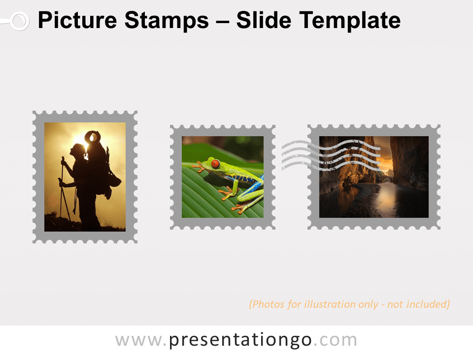 Sellos de Imagen Plnatilla Gratis Para PowerPoint Y Google Slides