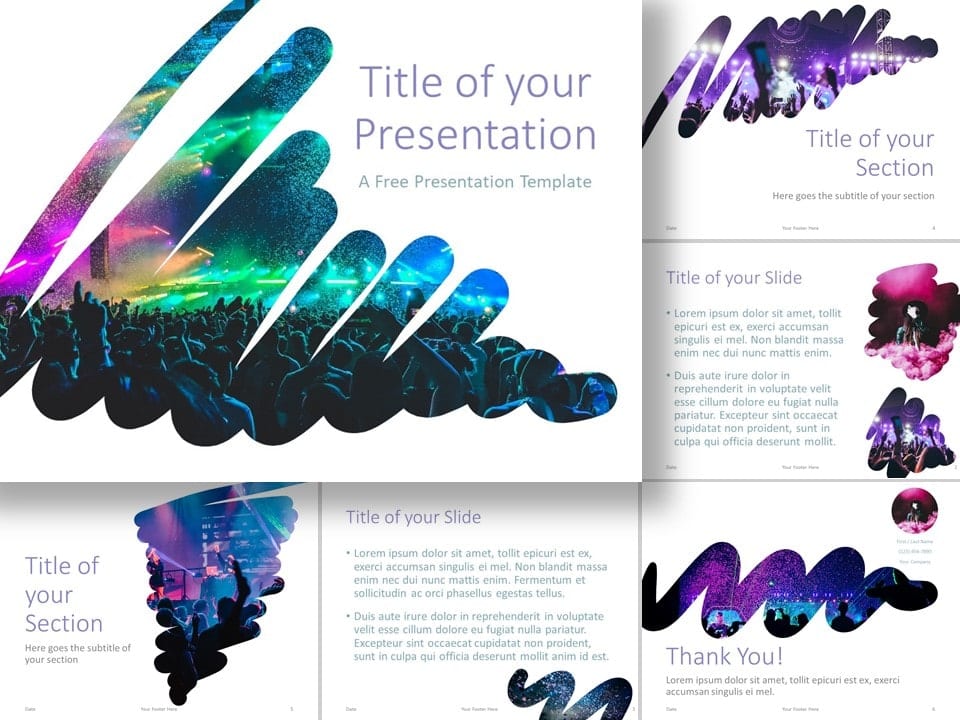 Trayectorias Plantilla Gratis Para PowerPoint Y Google Slides