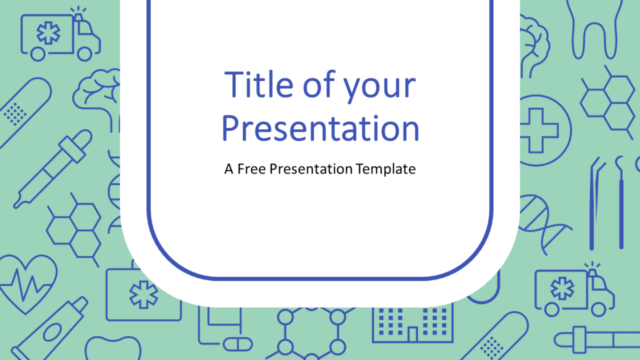 MEDICONS - Plantilla Gratis de Medicina y Salud Para PowerPoint Y Google Slides