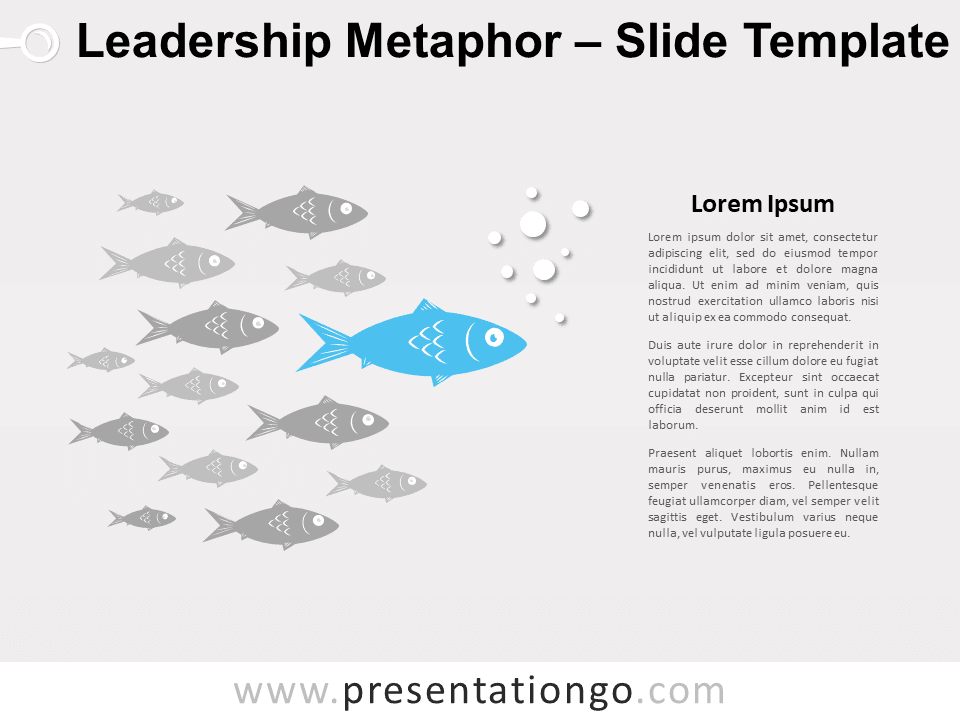 Metáfora de Gráfico Gratis Liderazgo Para PowerPoint Y Google Slides