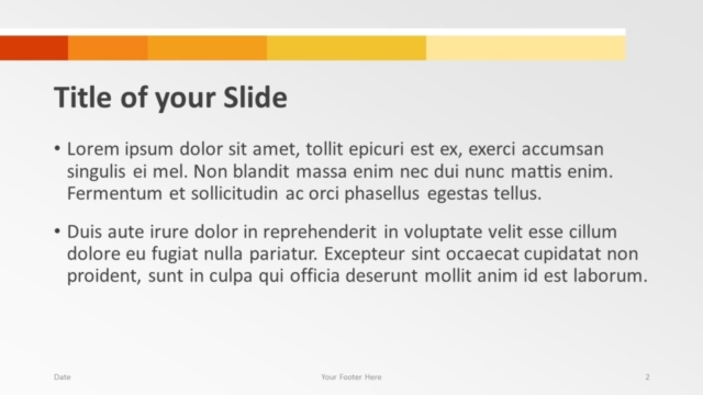 Plantilla de Paleta de Colores Gratis Para PowerPoint Y Google Slides - Diapositiva de Título Y Contenido