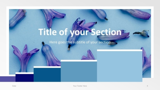 Plantilla de Paleta de Colores Gratis Para PowerPoint Y Google Slides - Diapositiva de Sección