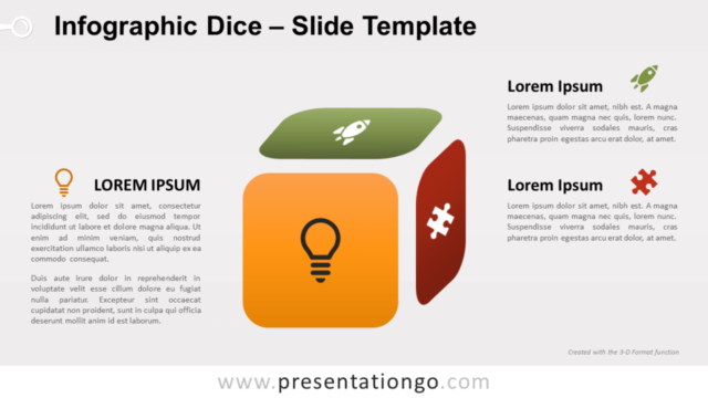Dados Infográficos Gratis Para PowerPoint Y Google Slides